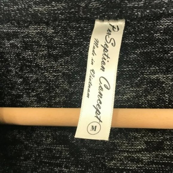 Women's Black and Gray Lace-Up Hoodie - Picture 9 of 9